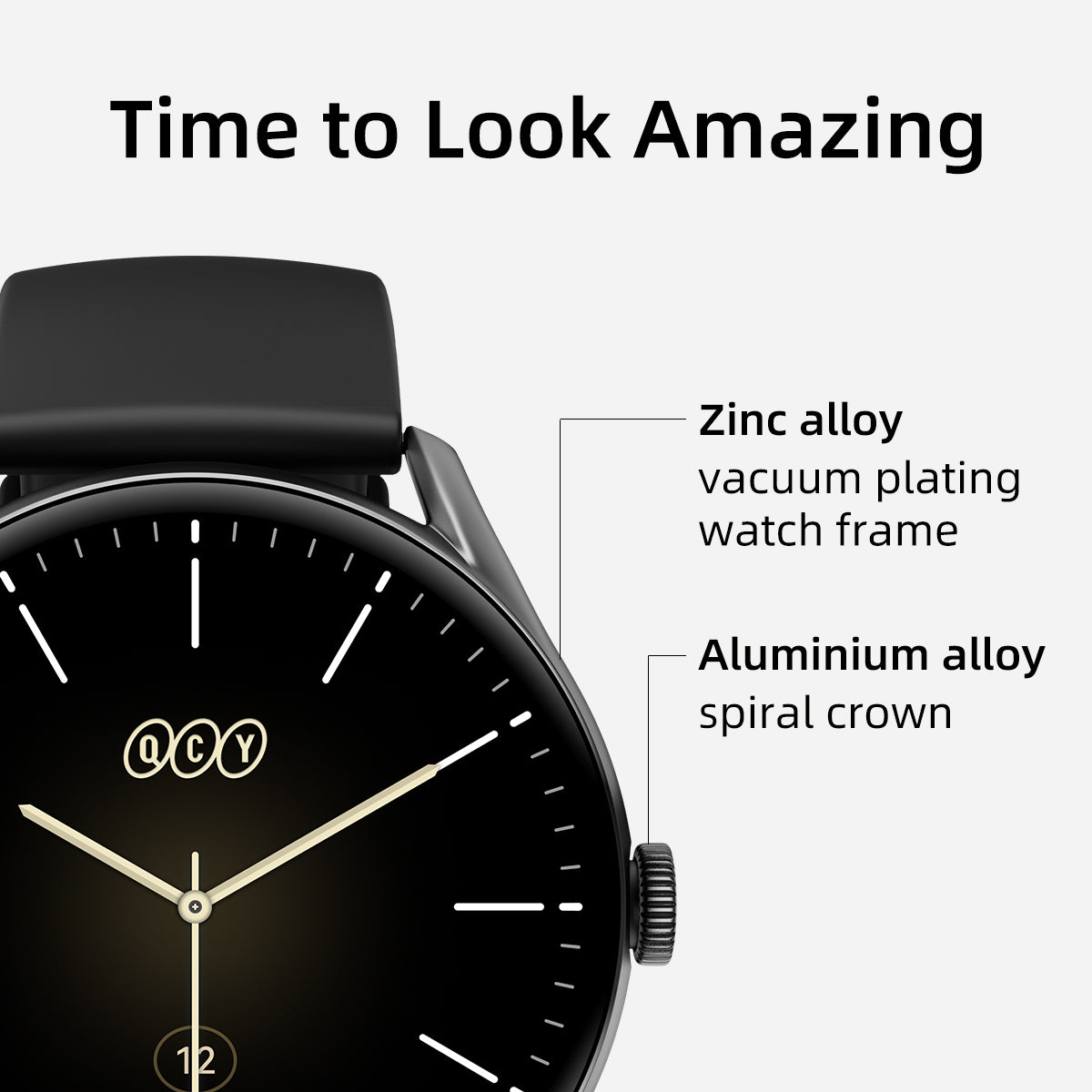 QCY montre GT - noir