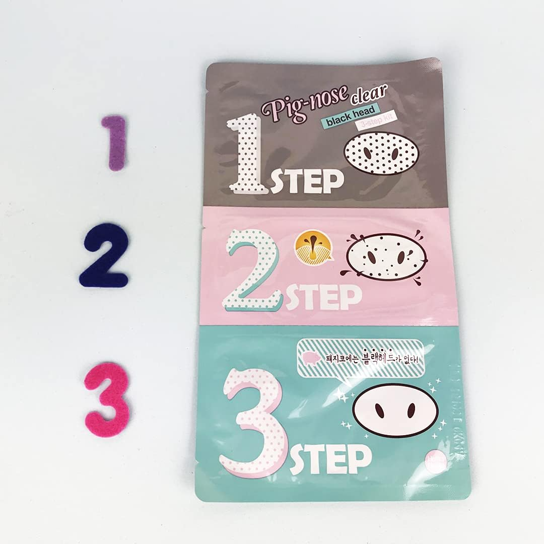 Holika Holika Pig Nose Clear Kit 3 étapes anti-points noirs - 20 g