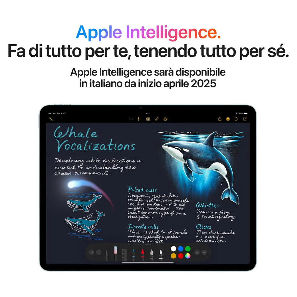 Apple iPad Air 11 pouces 2025 Wi-Fi 128 Go Lumière stellaire