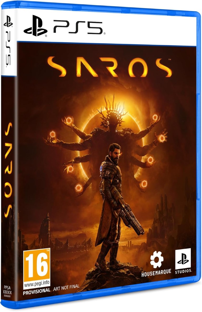 Sony SAROS – Jeu d'action-aventure roguelike, PS5, Version physique avec CD, Français