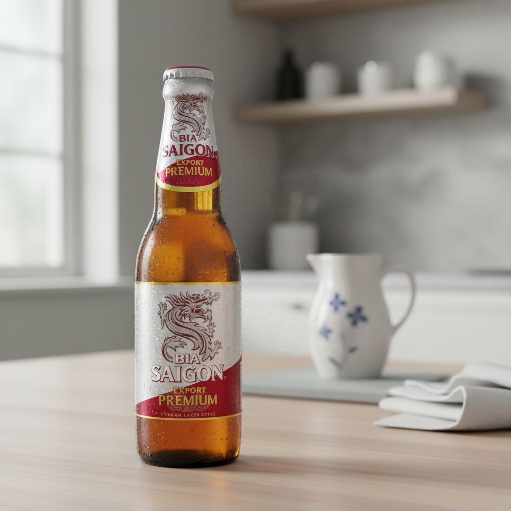 SAIGON Beer 4.8% Alc. - Plato 11,5-320ml