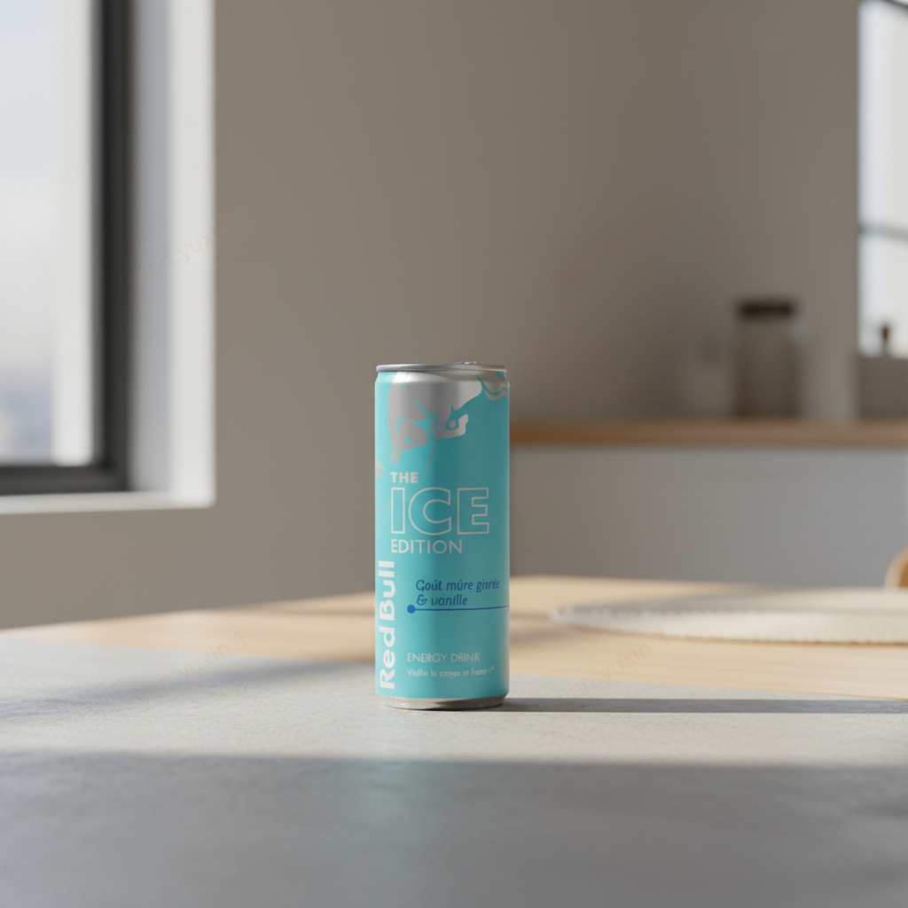 Red Bull Boisson énergisante saveur mûre givrée et vanille - 24 x 25 cl