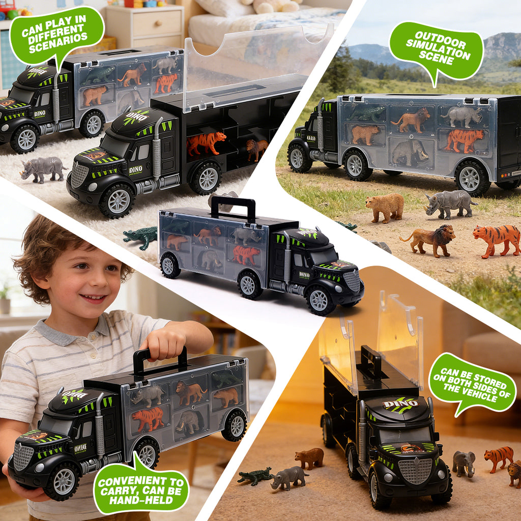 Mini-tracteur de transport d’animaux (avec fonctions de rangement et de scène)