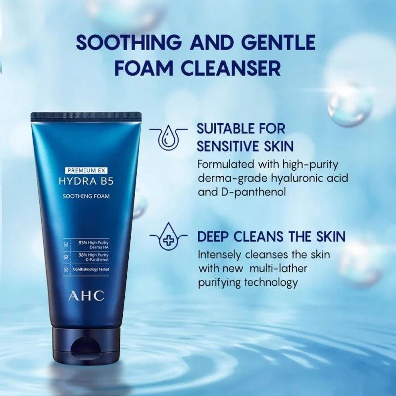 AHC Premium EX Hydra B5 Mousse apaisante - 180 ml