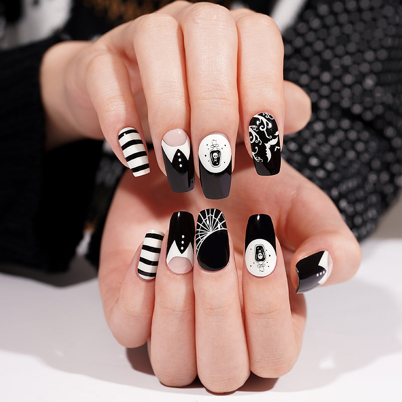 MEOMAGIC-14-191 Autocollants gels pour ongles - 20 pièces