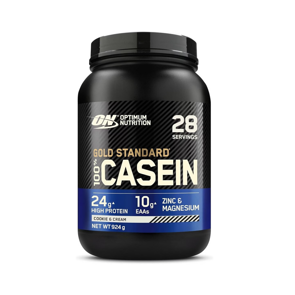 Optimum Nutrition Gold Standard 100 % Caséine en Poudre, Cookies & Cream 924 g (28 Portions)