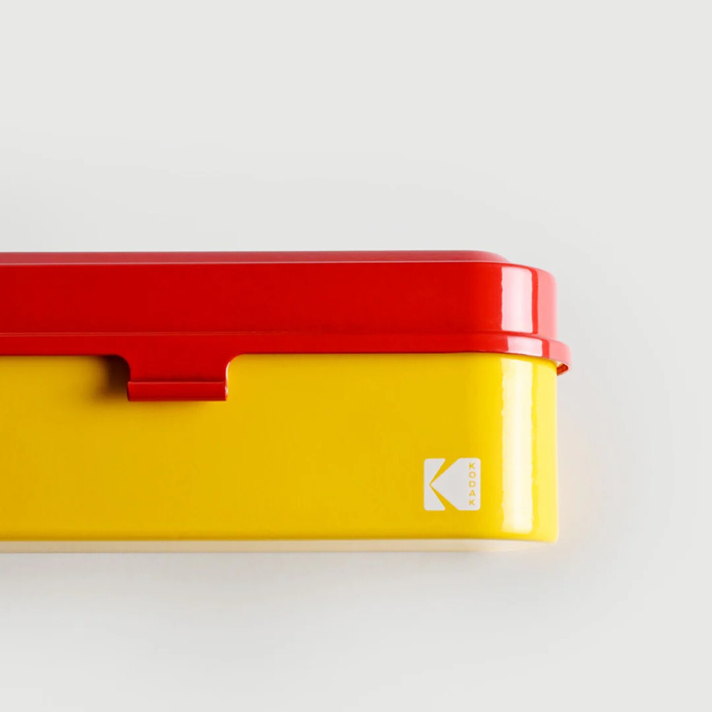 Kodak Boîte de rangement en métal pour film Kodak 135 mm Rouge
