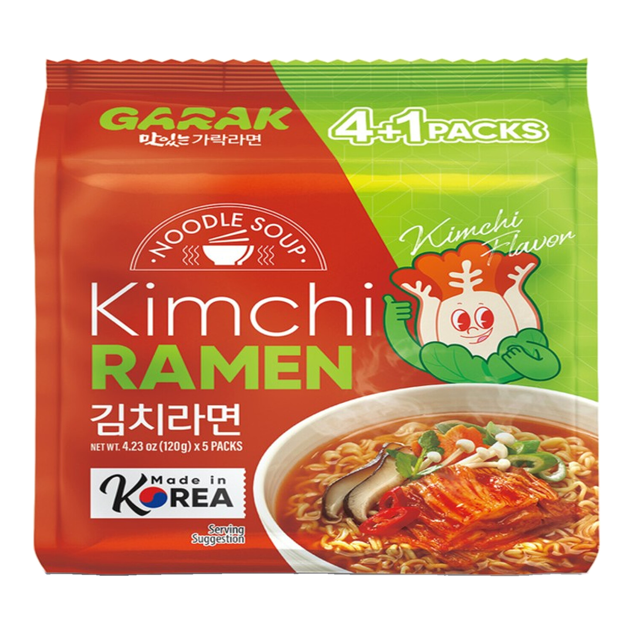 GARAK Nouilles instantanées au kimchi 123g x 4