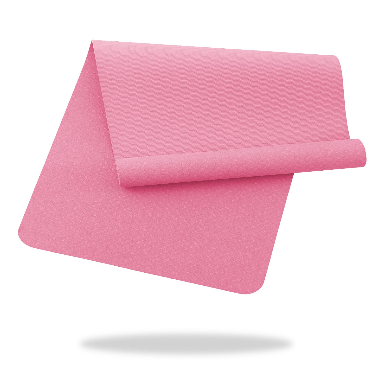 Miss Lulu Good Nite Tapis de yoga antidérapant XL en TPE 190 x 100 x 0,6 cm - Rose