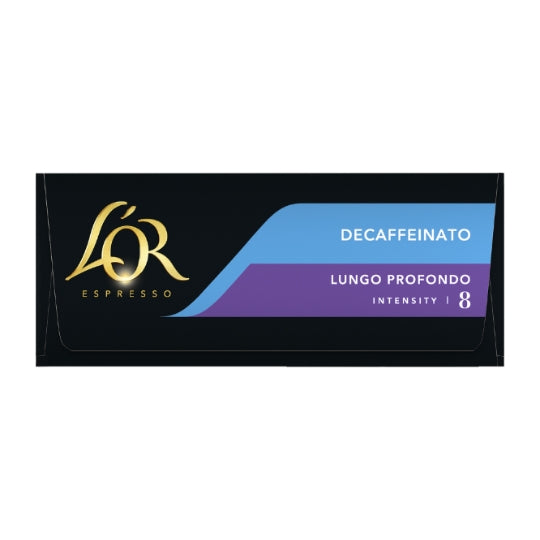L'OR Expresso allongé professionnel décaféiné x 10