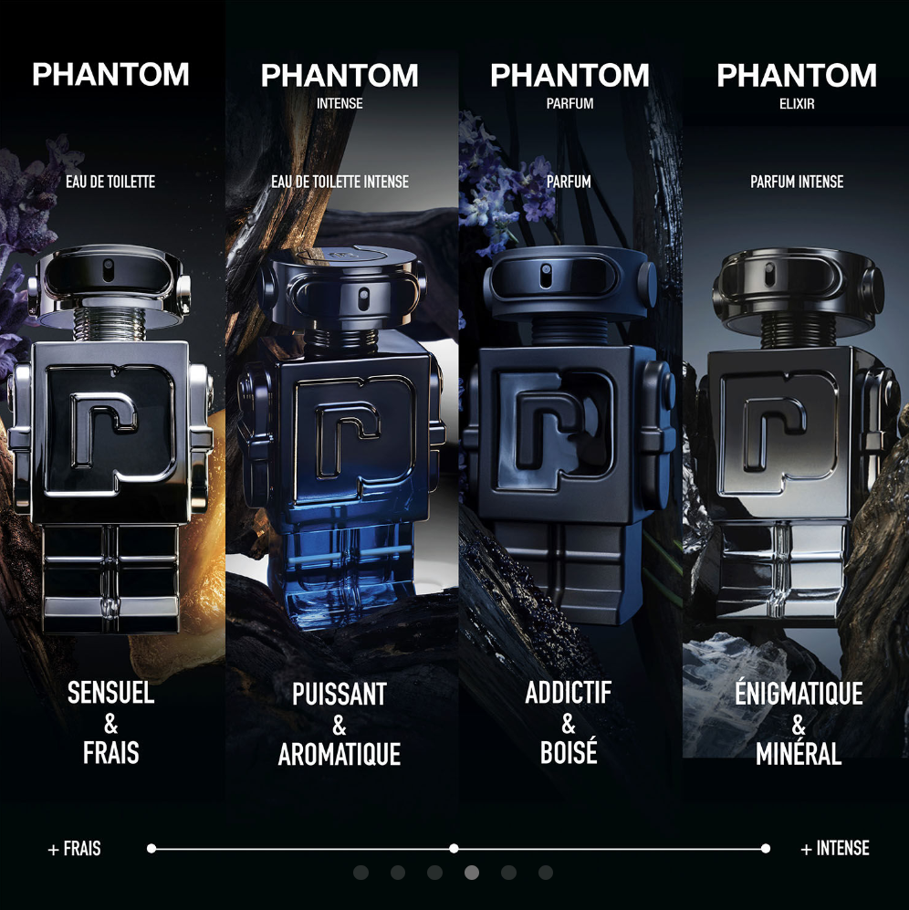 PACO RABANNE Phantom EDT pour homme 100 ml