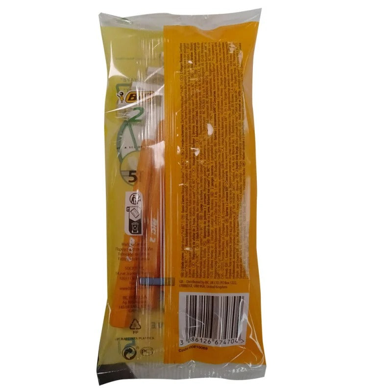 BIC 2 Sensitive Rasoirs jetables - 5 pièces