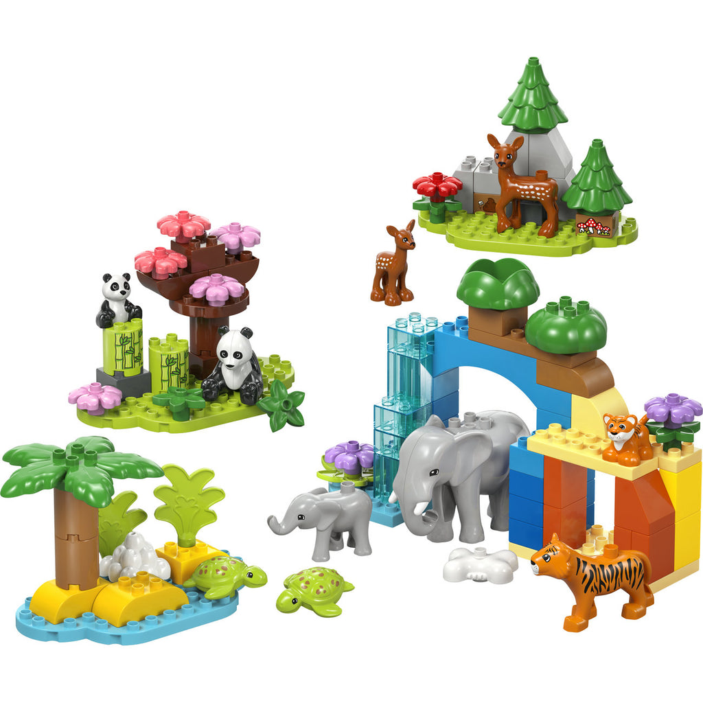 LEGO DUPLO Town 10446 Familles d’animaux sauvages 3-en-1