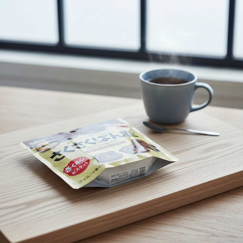 Kabaya Biscuits Panda au chocolat au lait 47 g