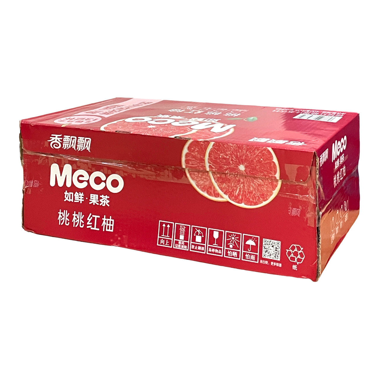 Xiang Piao Piao Thé aux fruits pêche et pamplemousse 15 x 400 ml