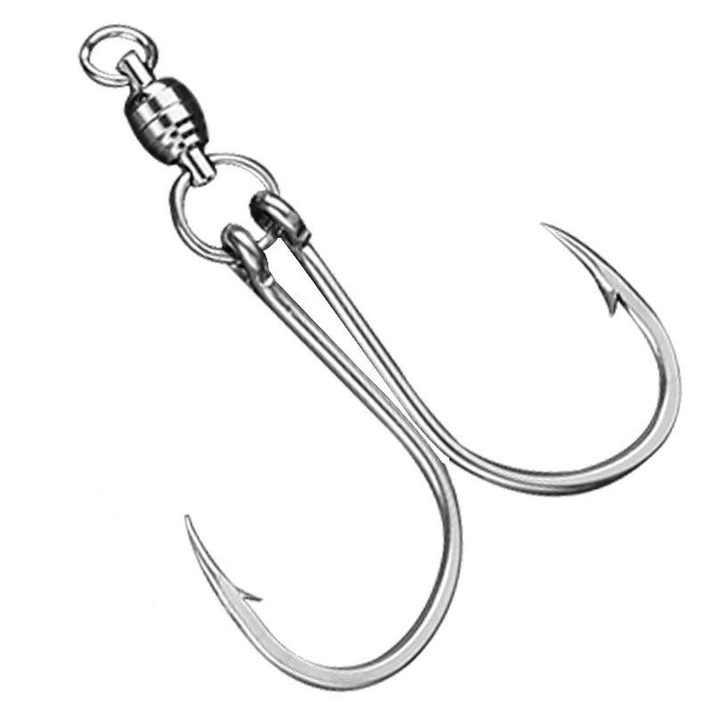 ECOODA Hameçon léger à chaîne pour pêche Bleu cyan haute qualité