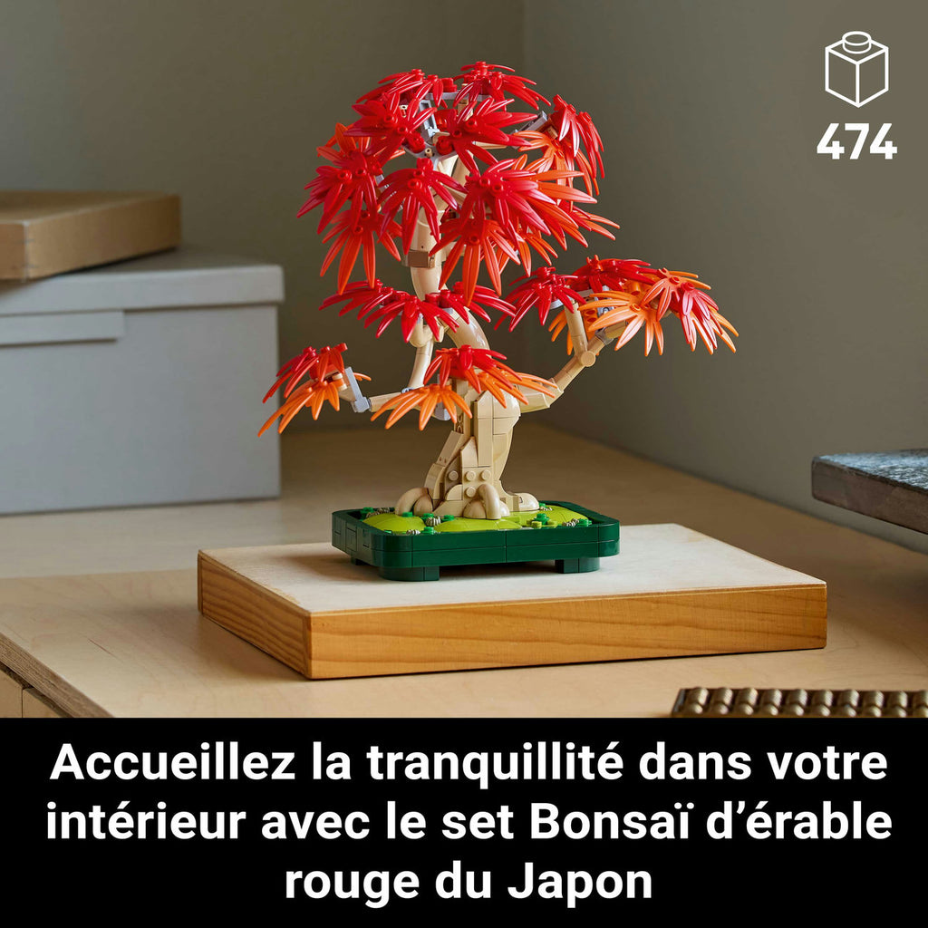 LEGO Botanicals 10348 Bonsaï d’érable rouge du Japon