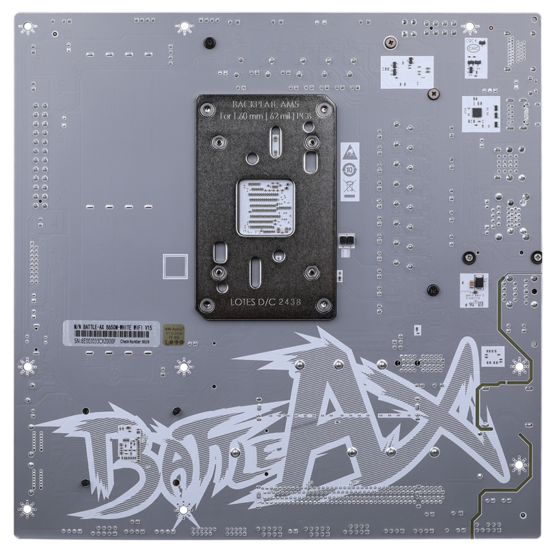 COLORFUL BATTLE-AX B650M-WHITE WIFI V15 Carte mère, format M-ATX