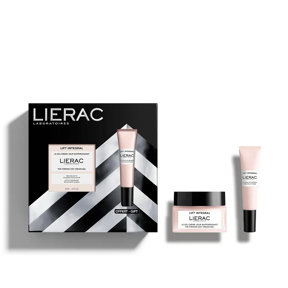 LIERAC Lift Intégral Coffret Le Gel-Crème Jour Raffermissant 50 ml + Le Soin Lift Regard 15 ml