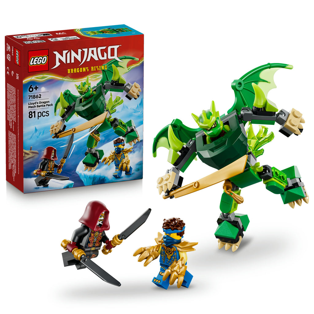 LEGO Ninjago Battle Pack Set de Construction Robot Dragon de Lloyd 71862