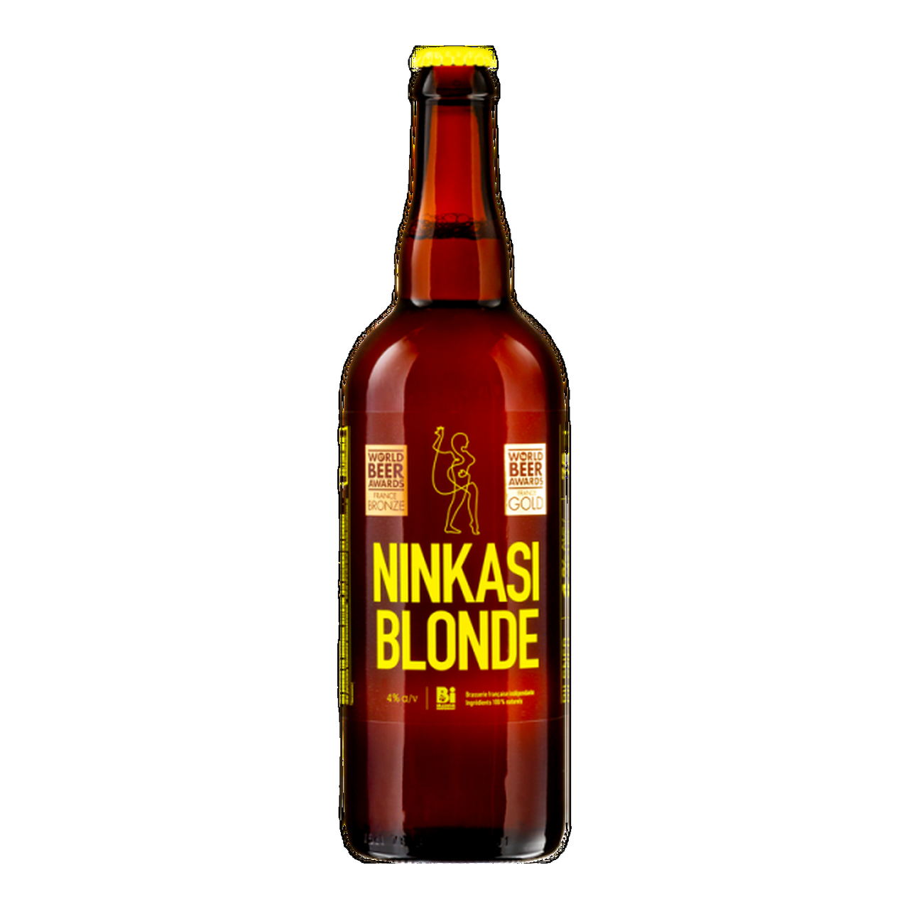 NINKASI Bière blonde 4 % - 75 cl
