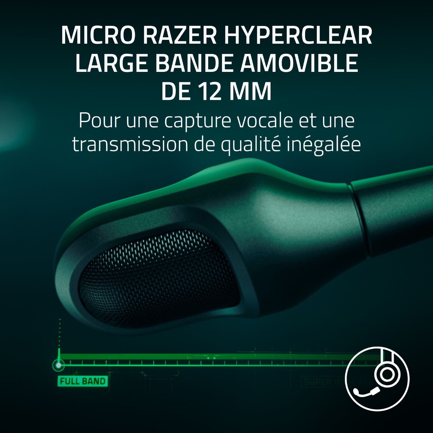 Razer BlackShark V3 Pro Casque Gaming sans fil - PlayStation - Blanc