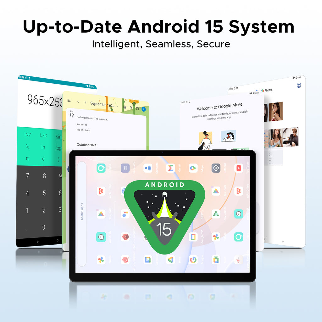 DOOGEE Tab E3 Max Tablette Android 15, écran 14 pouces 2,1K (2160×1440), MTK G100 Octa-core, 32 Go RAM + 256 Go ROM + 2 To TF, batterie 13500 mAh, caméras 16 MP + 2 MP + 8 MP