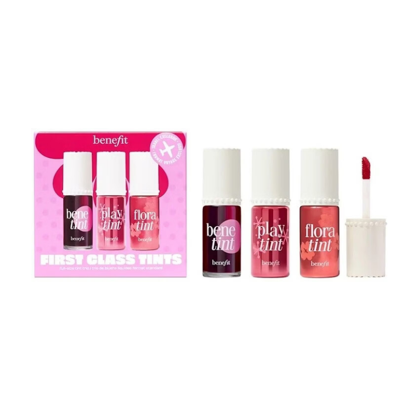 BENEFIT Lip & Cheek Stain Trio Set 6ml*3 (Benetint+Posietint+Gogotint)