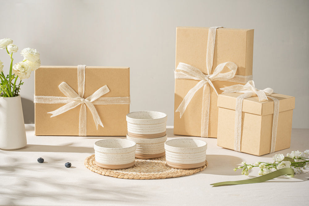 DAFUCERAMIC Ramequins en Porcelaine 8 oz Résistants au Four - Coupelles à Crème Brûlée, Flans et Puddings, Mini Moules à Soufflé, Set de 4 (Blanc Arctique)