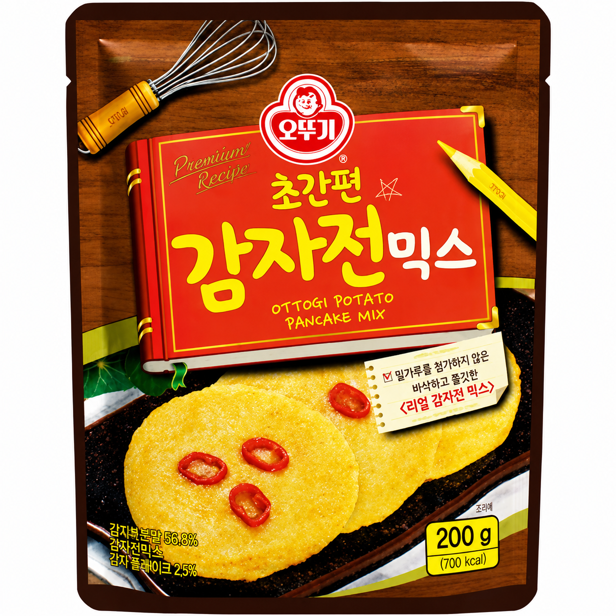 Mélange pour Galettes de Pommes de Terre Ottogi 200g