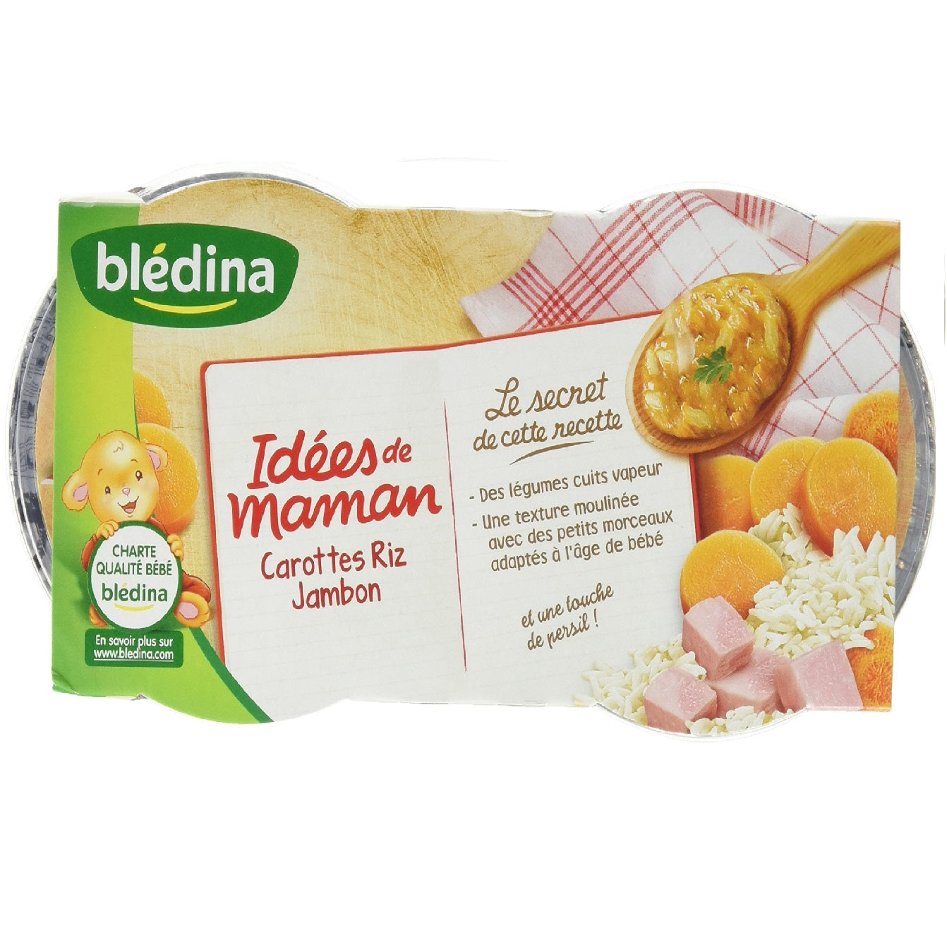 Bledin.bol moulin.carot2x200g