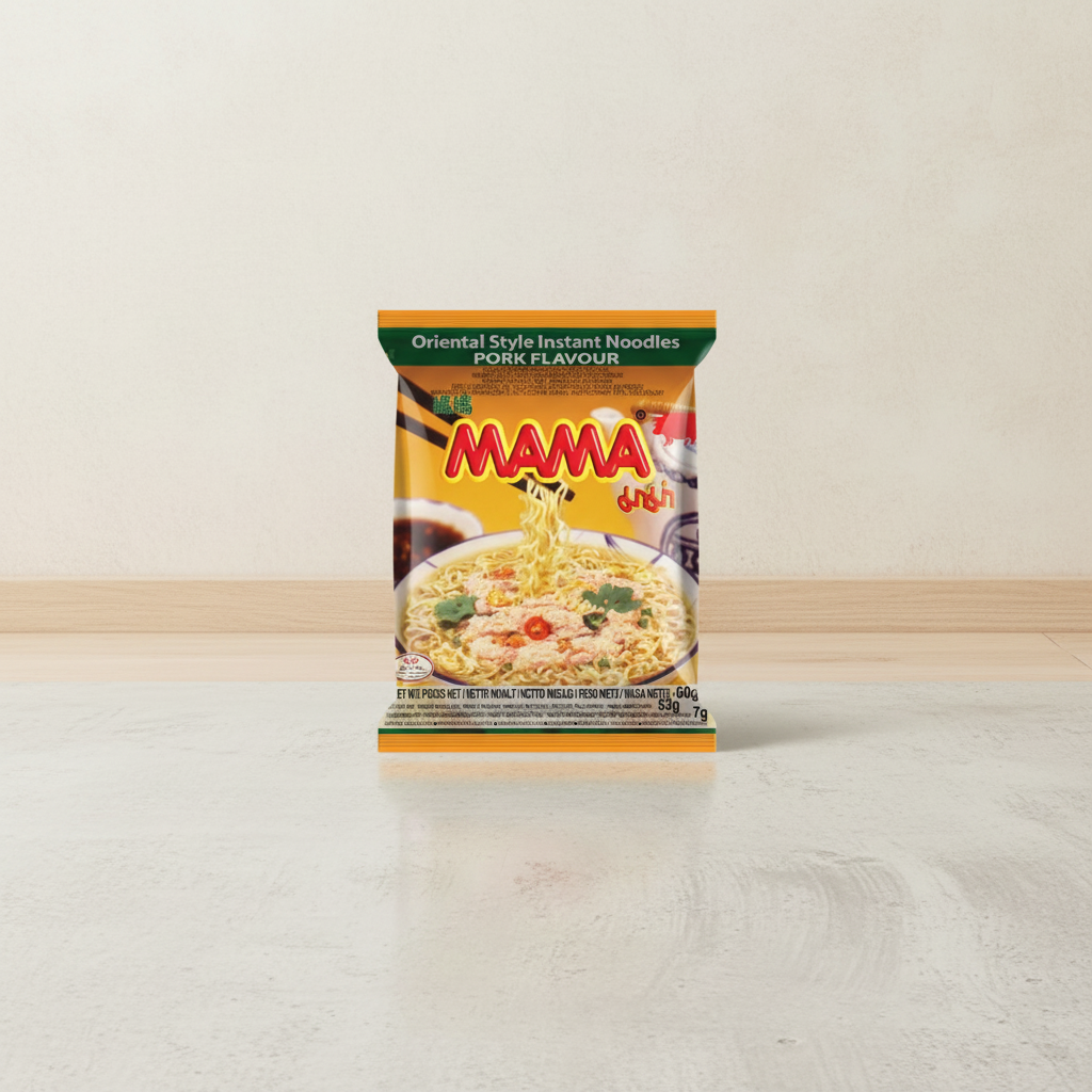 MAMA Nouilles instantanées au porc - 60 g