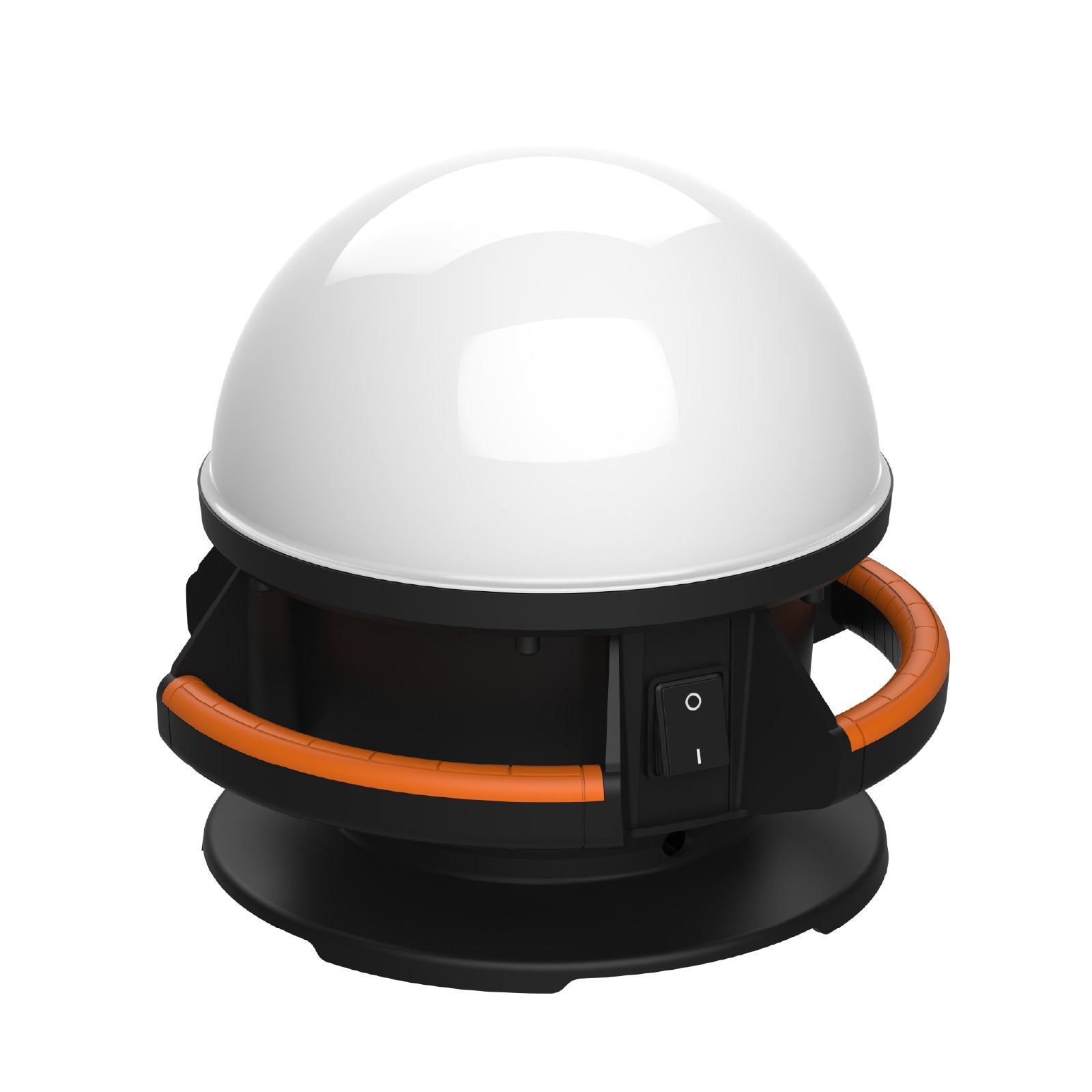 KYF Projecteur de chantier hybride 50 W 360 ° à pince, 5 500 lm, avec batterie externe