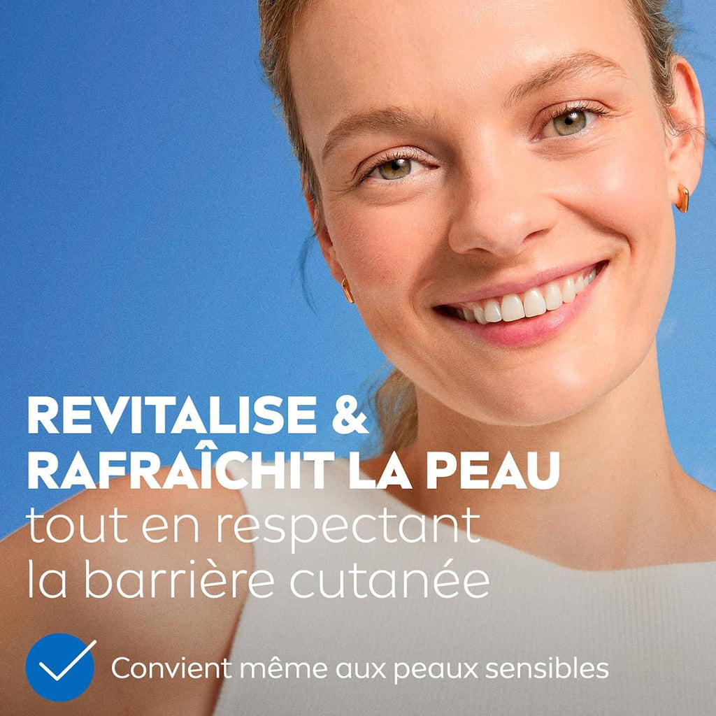 NIVEA Lingettes nettoyantes visage Fraîcheur, 25 lingettes
