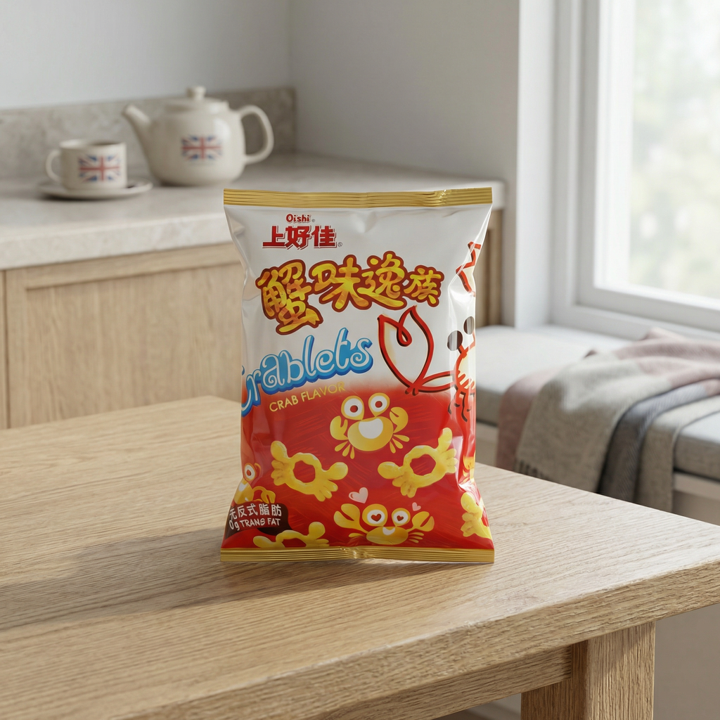 oishi Snacks saveur crabe - 40 g