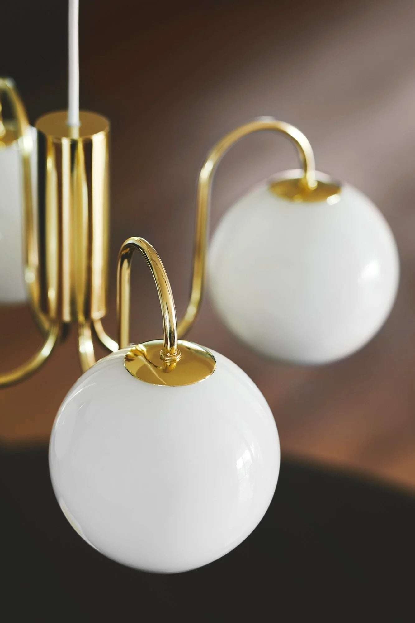 Suspension FRANCA 4-Spot métal laiton IP20 E14 - Nordlux, Intérieur