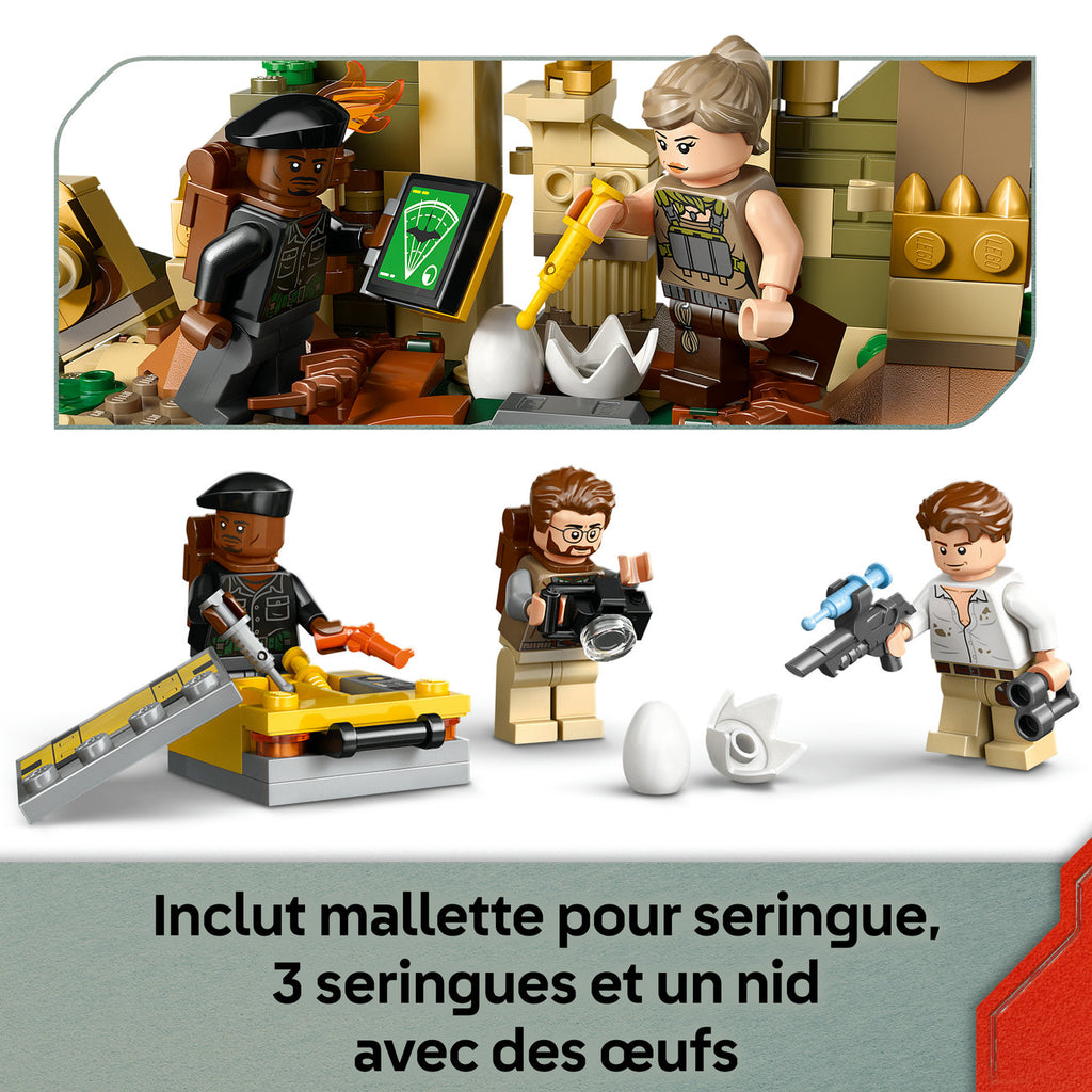 LEGO Jurassic World Mission du temple Spinosaurus & Quetzalcoatlus 76976 Set de construction (984 pièces)