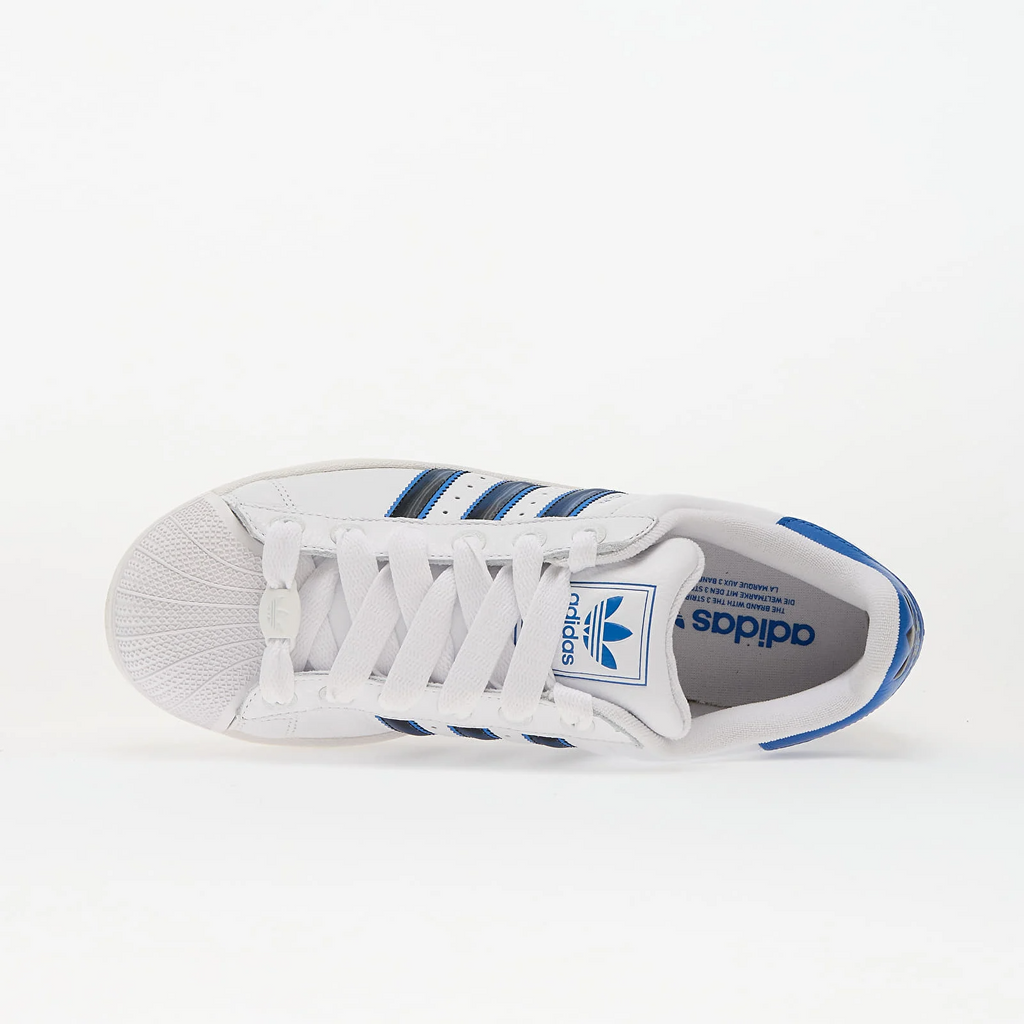 ADIDAS Superstar II Blanc/Bleu