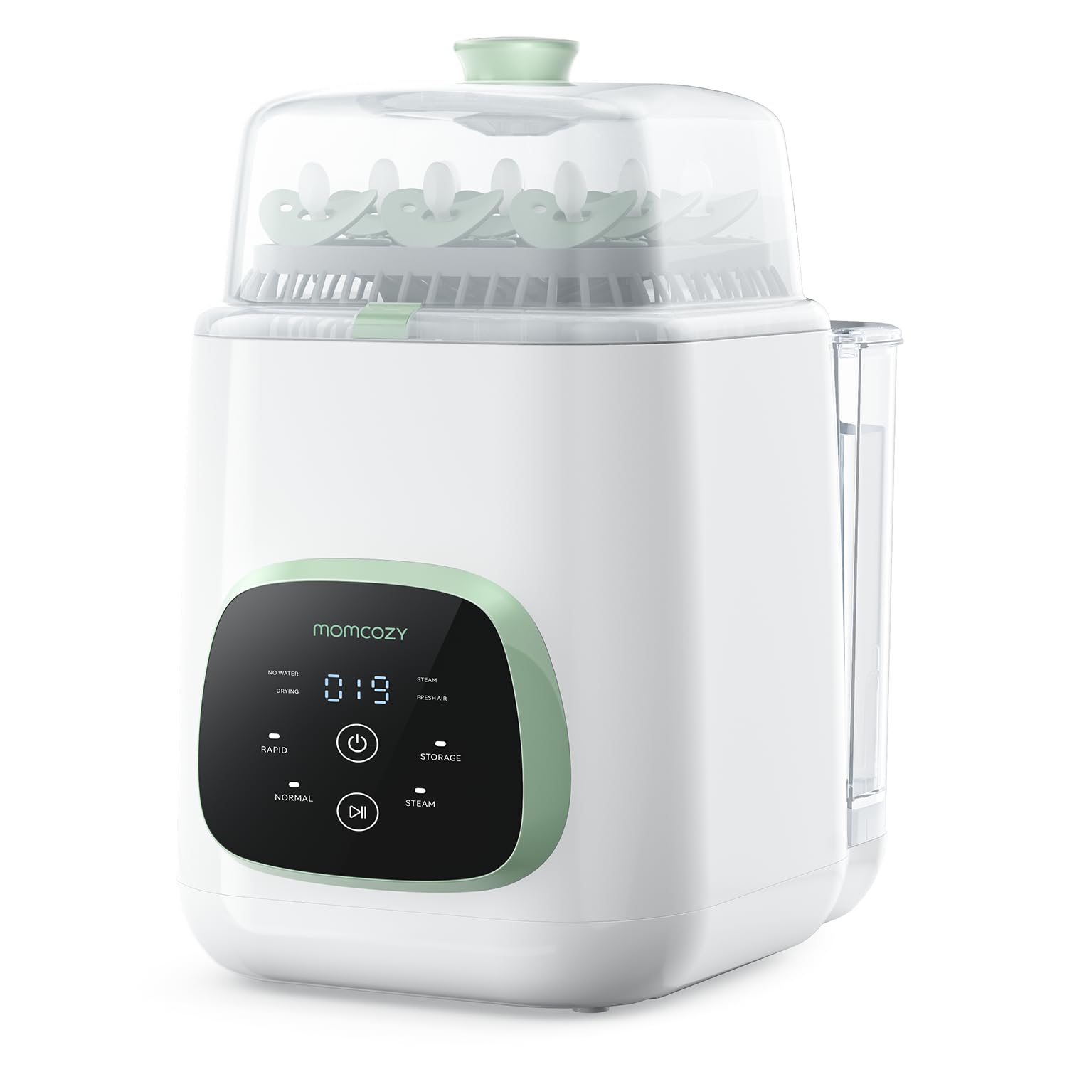 Momcozy KleanPal Pro Lave-biberons, stérilisateur et sèche-biberons tout-en-un, Machine de nettoyage automatique pour biberons et accessoires de tire-lait
