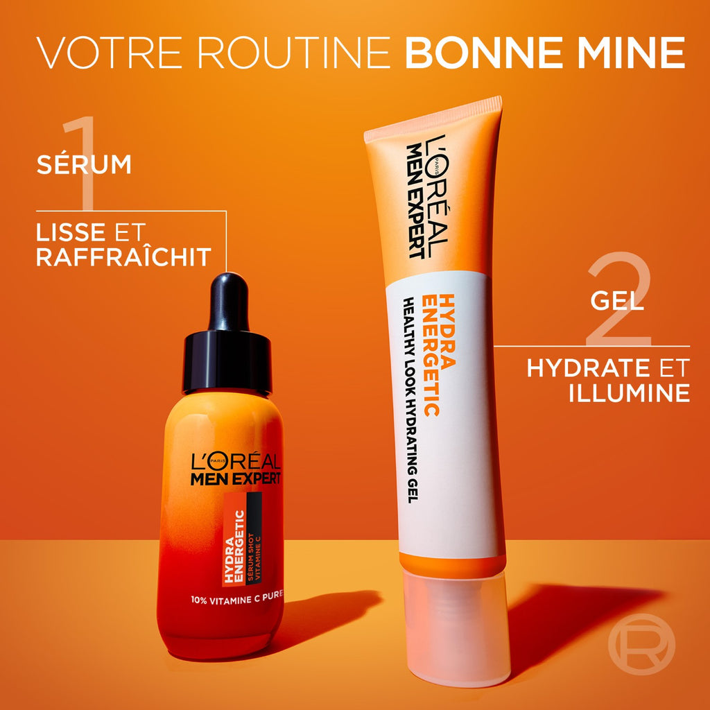 L'Oréal Paris Men Expert Hydra Energetic Gel Hydratant Anti-Fatigue 40ml