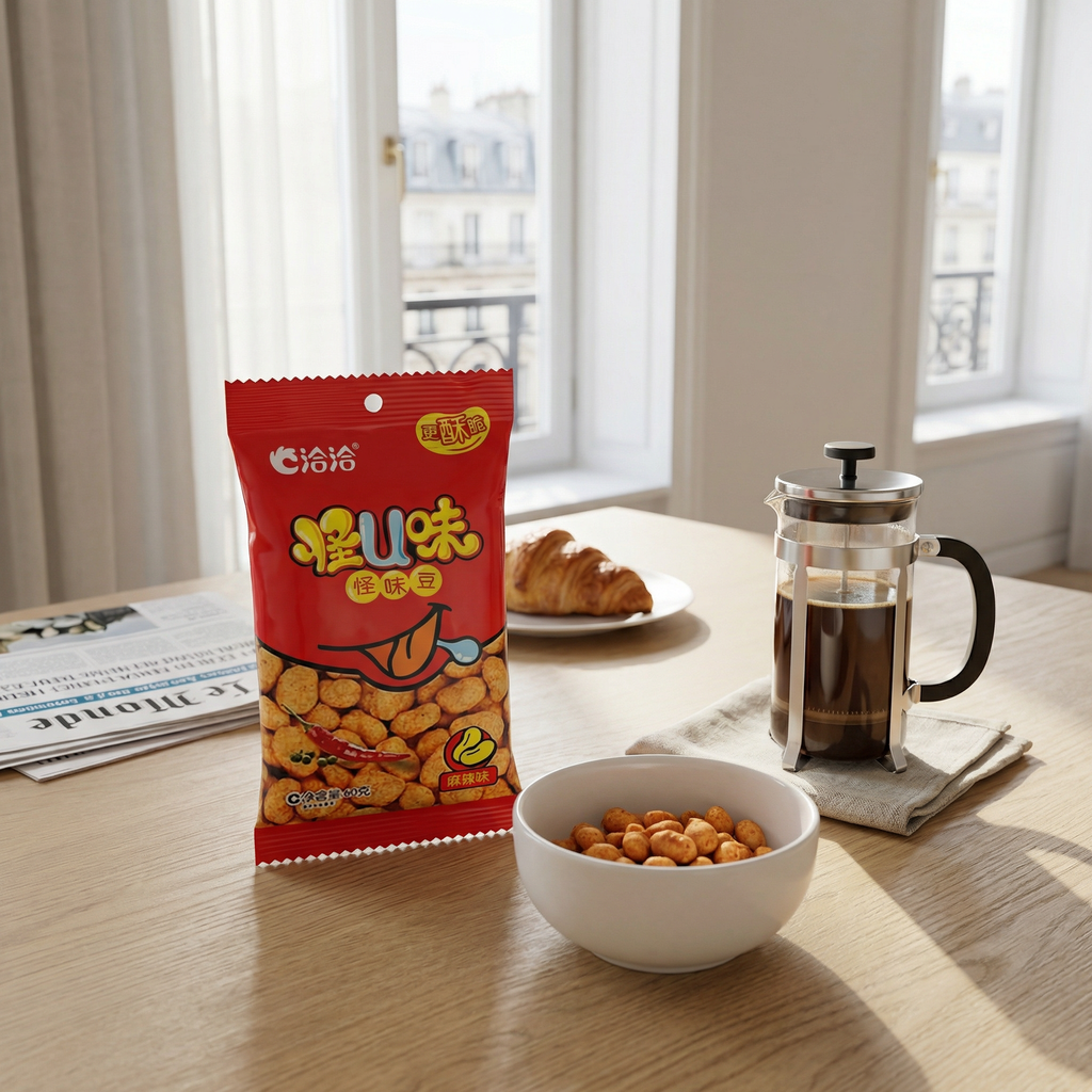 ChaCha Collations Haricots étranges épicés 80 g
