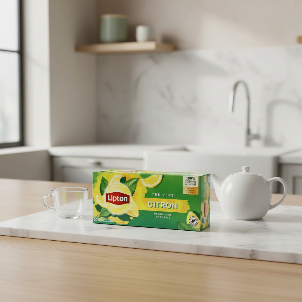 Lipton Thé vert citron x30 48 g