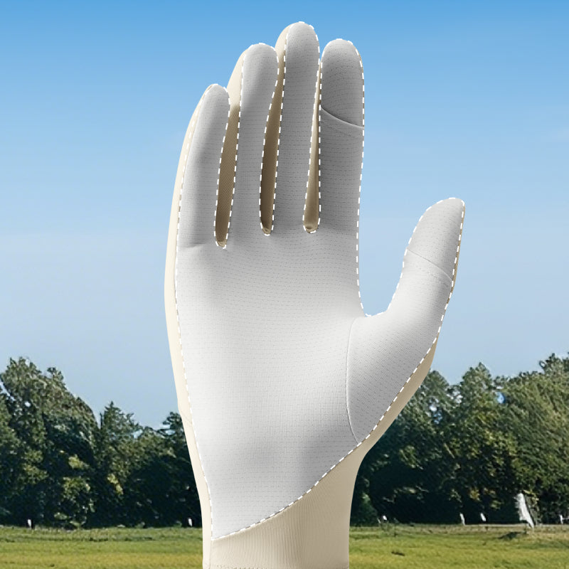 Beneunder Gants de protection solaire sensation fraîcheur été AL360 Unisexe Cyclisme et sports de plein air - Gris caoutchouc - F (Taille unique)