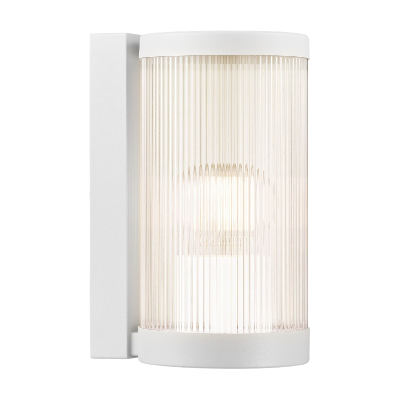 Applique murale COUPAR - E27 - plastique blanc IP54 - Nordlux, Extérieur
