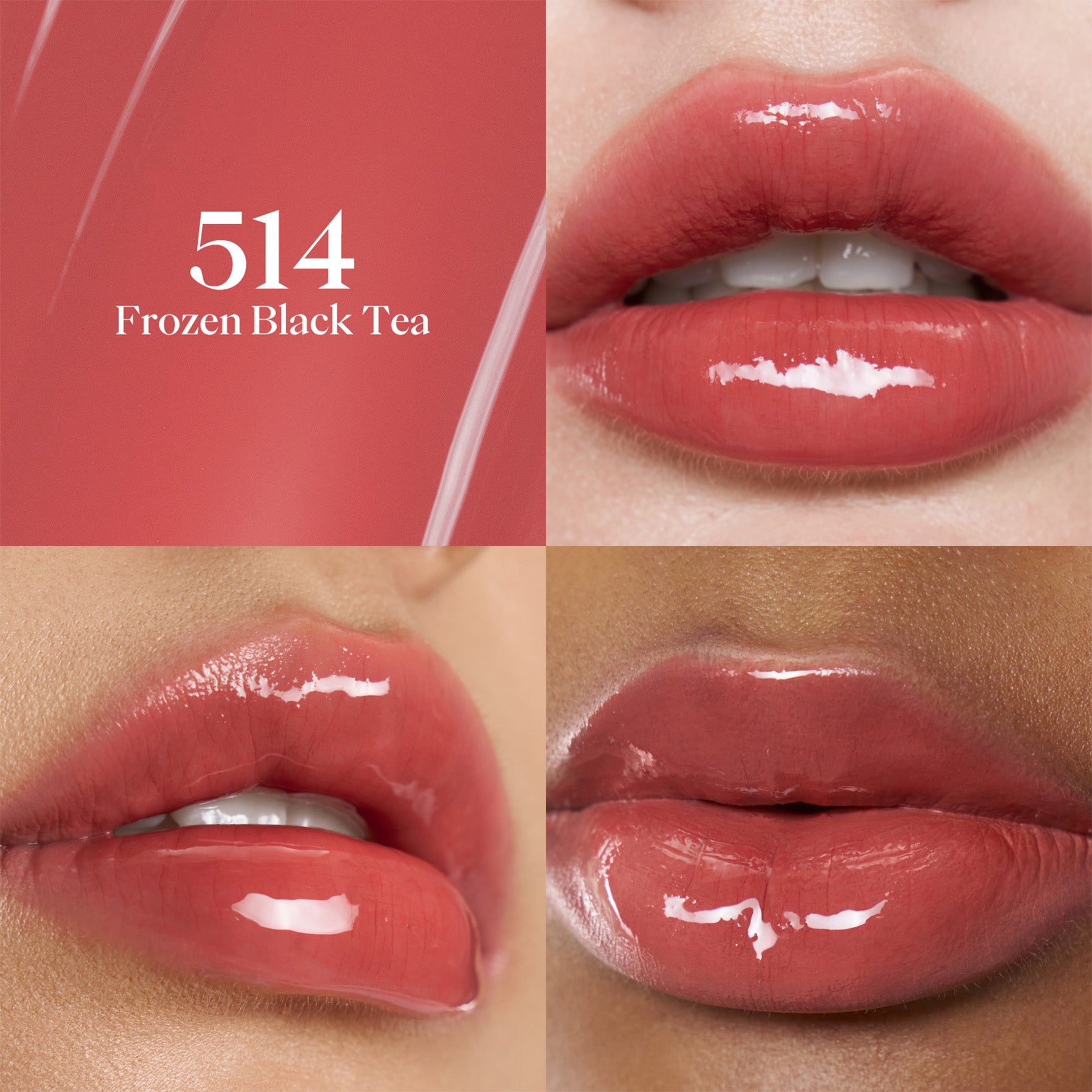 Joocyee Rouge à lèvres laqué 514 Thé noir glacé