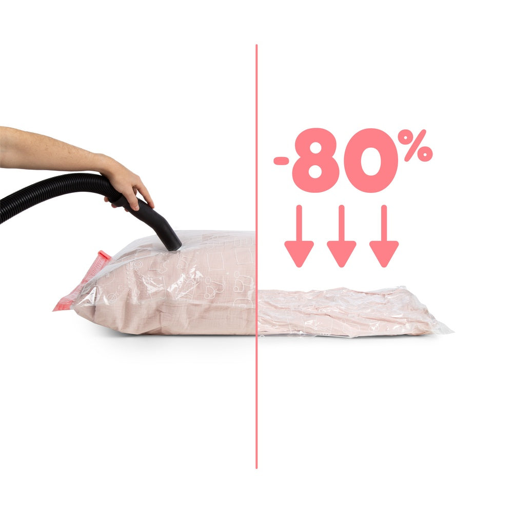 COMPACTOR Aspispace Sac de Rangement sous Vide Taille L
