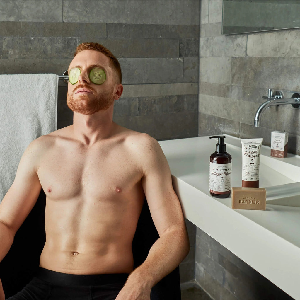 MONSIEUR BARBIER Coffret de soins du visage The Happy Face Box pour hommes - 1 unité