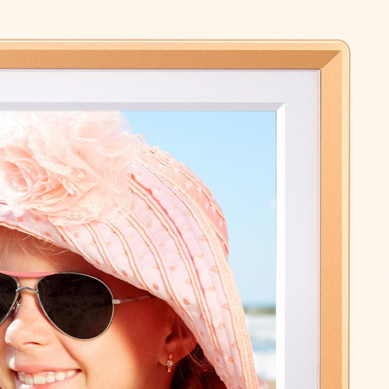 ARZOPA D14 Cadre photo numérique en métal 14 pouces, stockage cloud gratuit, photos et vidéos illimités, partage via application, écran tactile FHD 1920 x 1200, idée cadeau pour la famille