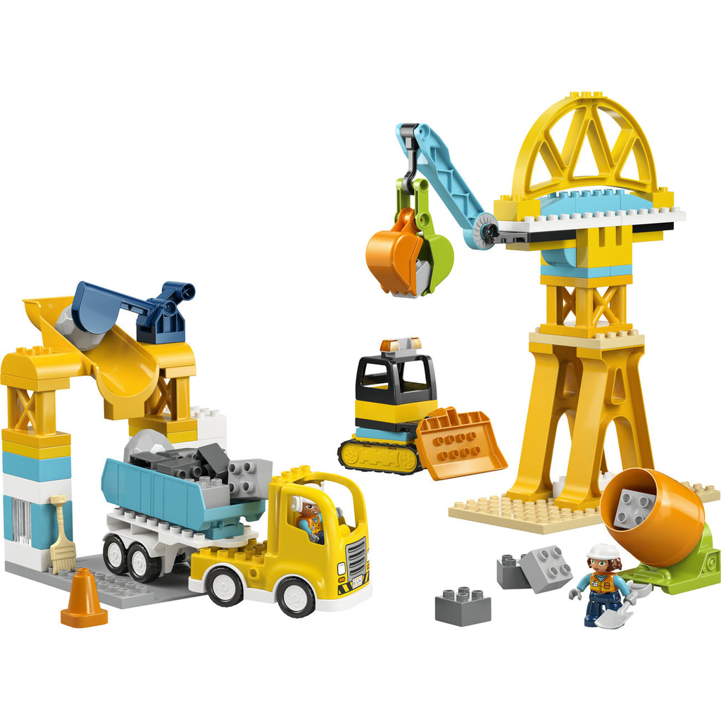 LEGO DUPLO 10476 Le chantier et les véhicules de construction 3-en-1