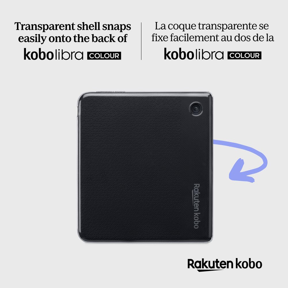 Kobo Étui transparent pour Kobo Libra Colour